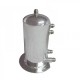  Aluminum 2.5 LITRE TWIN DOME FUEL SWIRL POT SURGE TANK