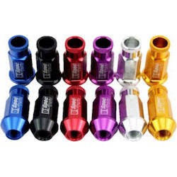 Μπουλονια D1 SPEC Μ12*1,5 κόκκινα/μαύρα/μοβ/μπλε