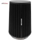 AEROFLOW ΦΙΛΤΡΟ ΑΕΡΟΣ Universal Tapered 4" (101mm) Clamp-On Filter - 7 in H x 5.9 in Base OD x 4.6 in Top OD