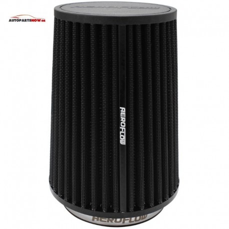 AEROFLOW ΦΙΛΤΡΟ ΑΕΡΟΣ Universal Tapered 4" (101mm) Clamp-On Filter - 7 in H x 5.9 in Base OD x 4.6 in Top OD