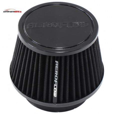  AEROFLOW ΦΙΛΤΡΟ ΑΕΡΟΣ Universal Tapered 4&quot: Clamp-On Filter - 3.5 in H x 5.375 in Base OD x 4.375 in Top OD