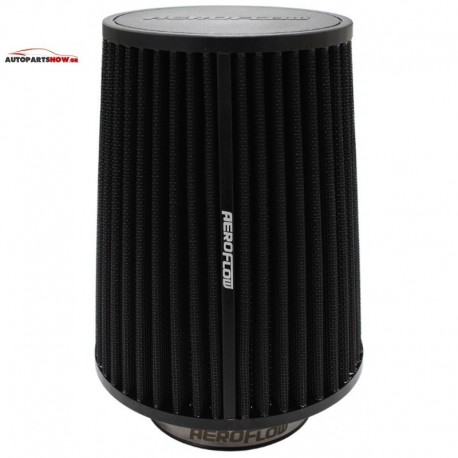 AEROFLOW ΦΙΛΤΡΟ ΑΕΡΟΣ (Φ80)Universal Tapered 3-1/8" (80mm) Clamp-On Filter - 7.3 in H x 6 in Base OD x 4.5 in Top OD