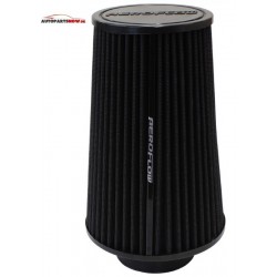AEROFLOW ΦΙΛΤΡΟ ΑΕΡΟΣ (Φ76)Universal Tapered 3" (76mm) Clamp-On Filter - 9 in H x 6 in Base OD x 4.625 in Top OD